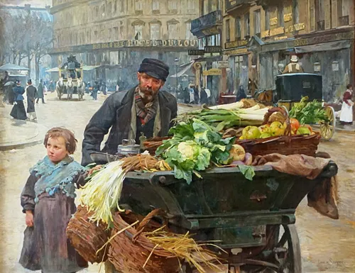"Les petits métiers urbains..." - conférence d’Histoire de l’Art