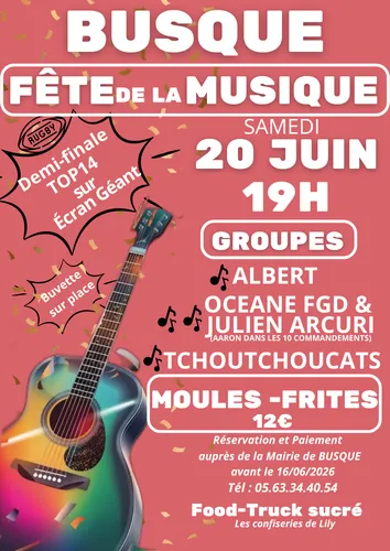 FETE DE LA MUSIQUE