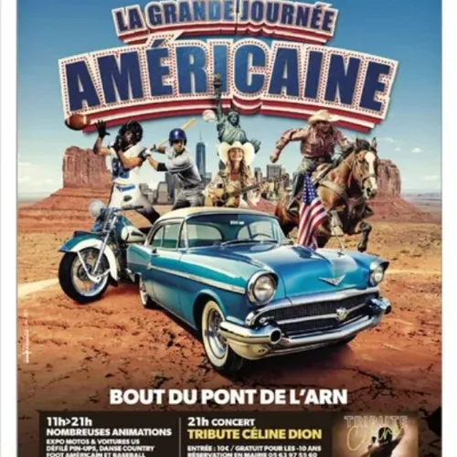 Grande Journée Américaine à Bout‑du‑Pont‑de‑l’Arn