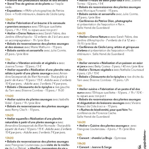 Festival des plantes à Couffouleux