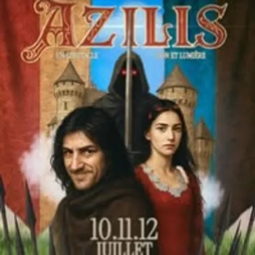 “Azilis” : spectacle médiéval sons & lumières à Viviers‑lès‑Montagnes