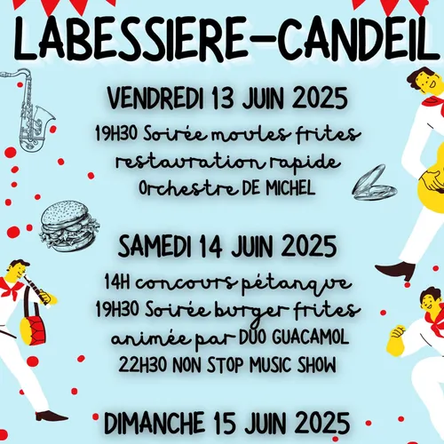 Labessière-Candeil en fête : trois jours d’animations et de...