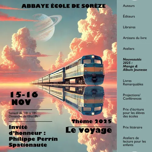 Sorèze In-Libris 2025 : le voyage à la plume et à l’encre