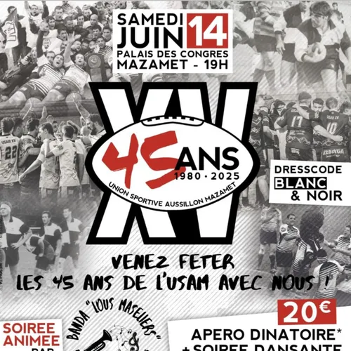 L'USAM fête ses 45 ans au Palais des Congrès de Mazamet