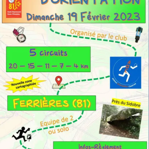 Un raid hivernal pour une course d'orientation !