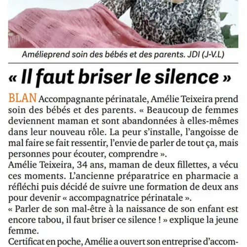 Accompagnante Périnatale, une belle profession parce que devenir...