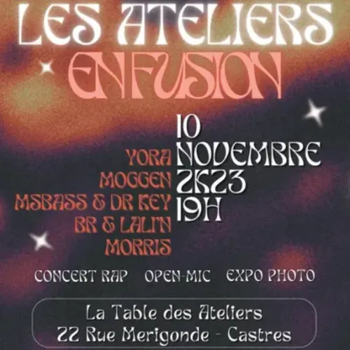 Les ateliers en fusion