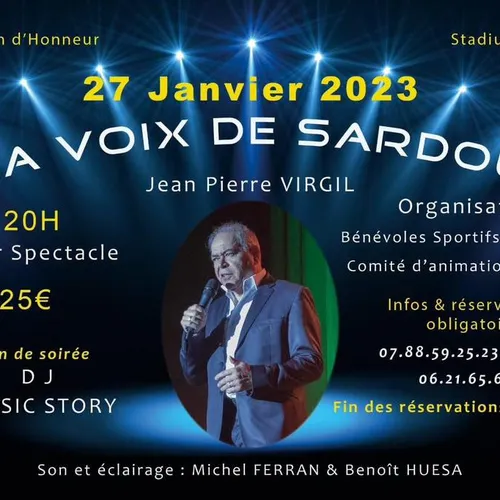 Un grand artiste et même la doublure voix de Michel Sardou...