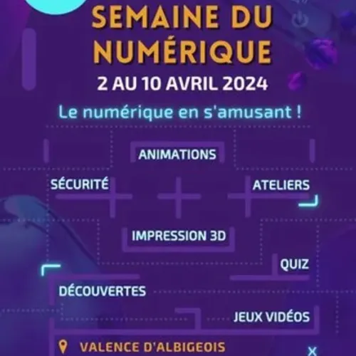 Semaine du numérique à Valence d'Albigeois