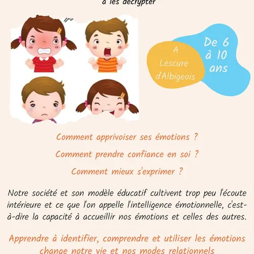 Les enfants aussi ont du mal parfois avec leurs émotions...