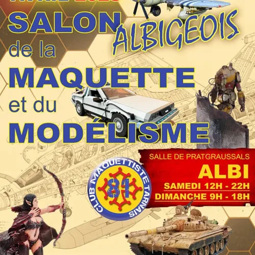 Le Salon du maquettisme et du modélisme revient à Albi !