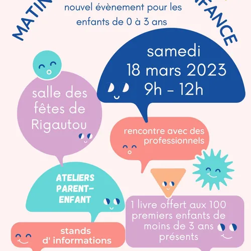 Une mâtinée de la petite enfance à Pont de l'Arn...