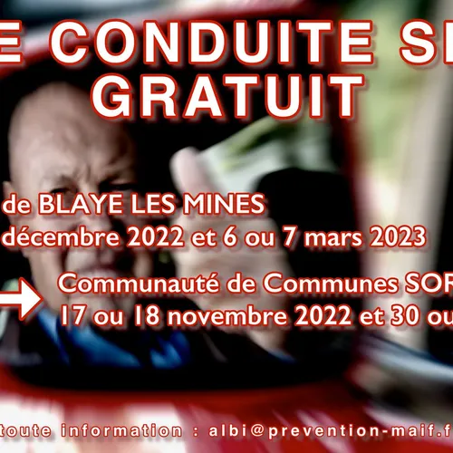 Des stages conduite gratuits pour les seniors...