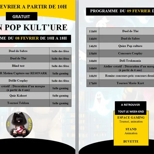 Salon pop'kultur à Soual