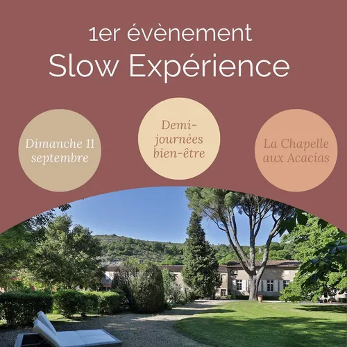 Une nouvelle expérience, pleine de douceur...