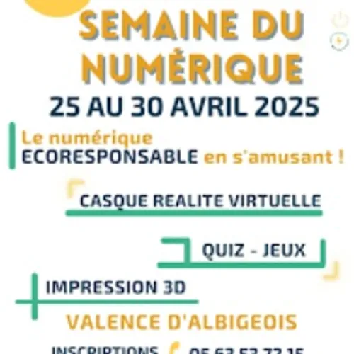 🎧 Semaine du Numérique à Valence-d'Albigeois