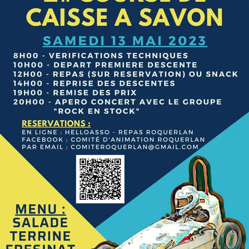 Les caisses à savon reviennent à Roquerlan !