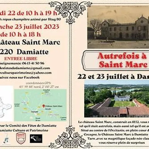 Autrefois à Saint-Marc : une échappée historique au château de...