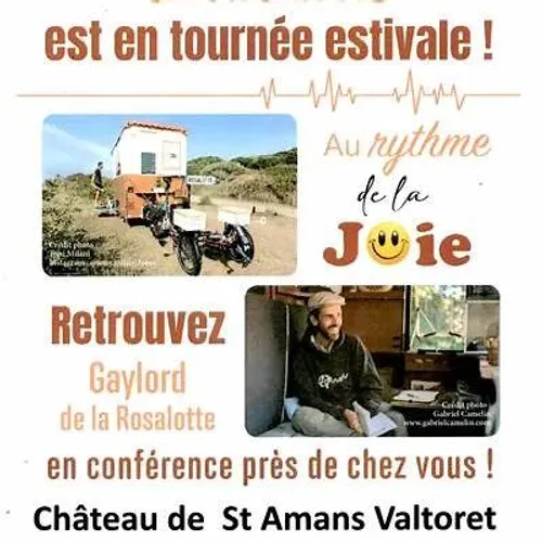 Gaylord et sa Rosalotte : une roulotte itinérante au service du...