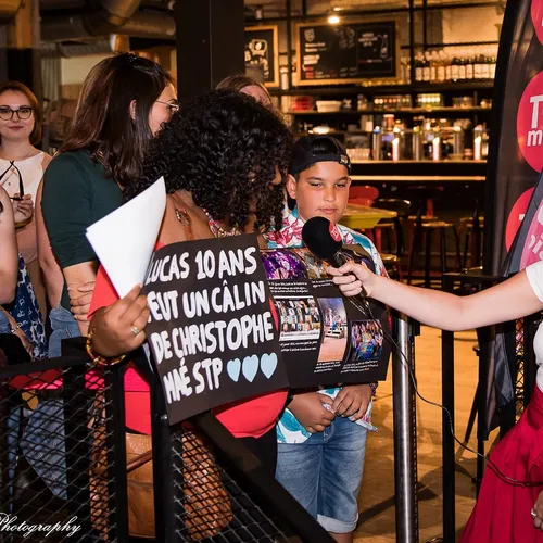 Christophe Maé au Météor à Strasbourg dans le cadre du Top Music VIP