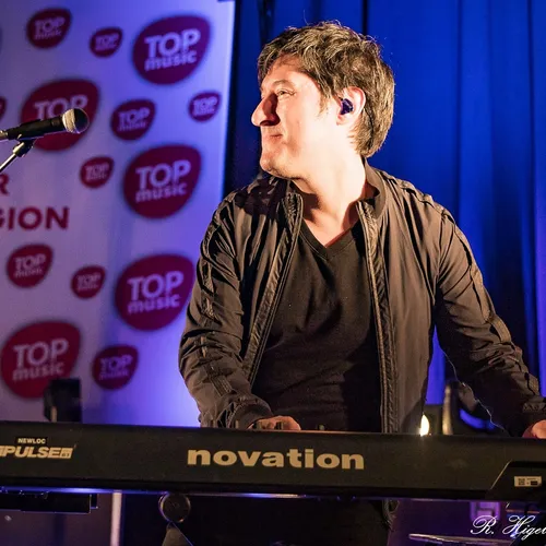 Patrick Bruel et Ycare au PMC de Strasbourg