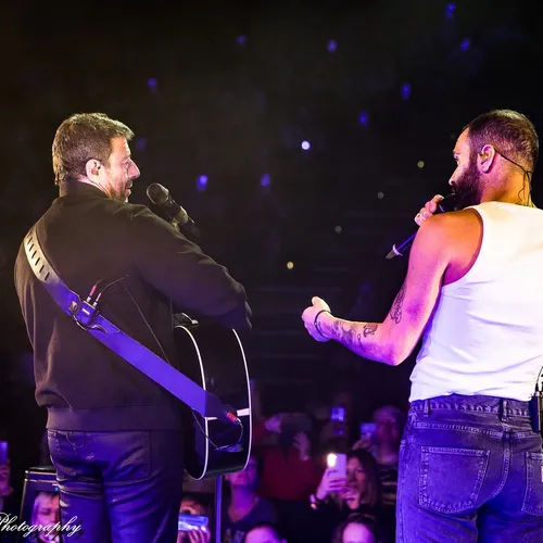 Partick Bruel et Ycare au PMC de Strasbourg