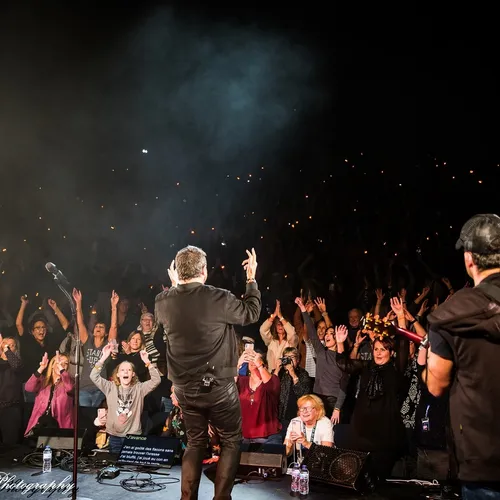 Patrick Bruel et Ycare au PMC de Strasbourg