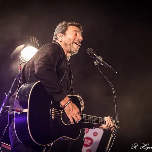 Patrick Bruel et Ycare au PMC de Strasbourg