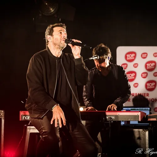 Patrick Bruel et Ycare au PMC de Strasbourg