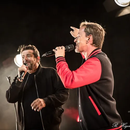Patrick Bruel et Ycare au PMC de Strasbourg