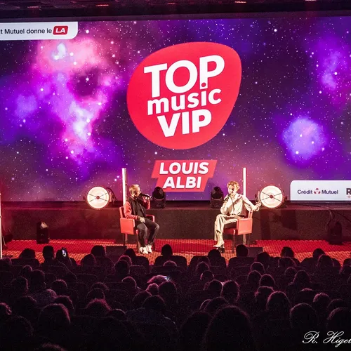 Louis Albi au Top Musiv VIP