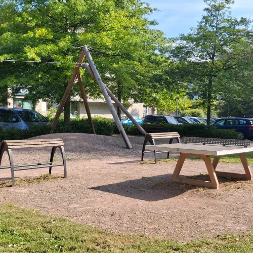Les tables de ping-pong en accès libre en Alsace