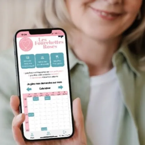 L'appli solidaire "Les fourchettes roses" pour soutenir les malades