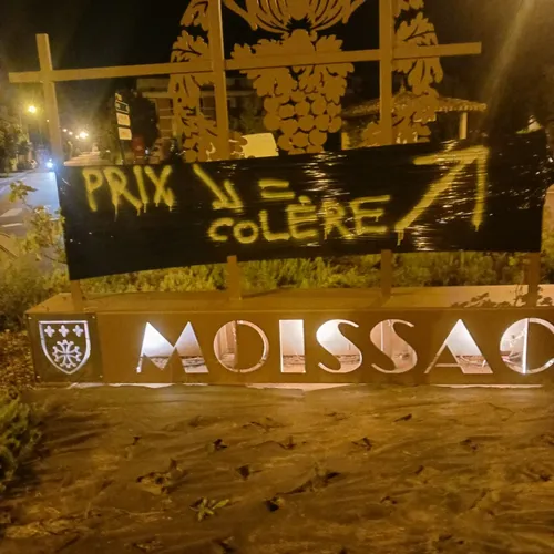 Mobilisation de la Coordination rurale 82 à Moissac (Tarn-et-Garonne)