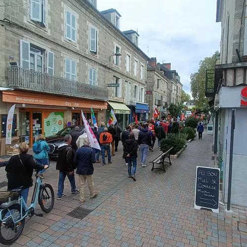 Mobilisation à Brive (Corrèze)