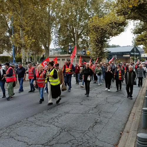 Mobilisation à Brive (Corrèze)