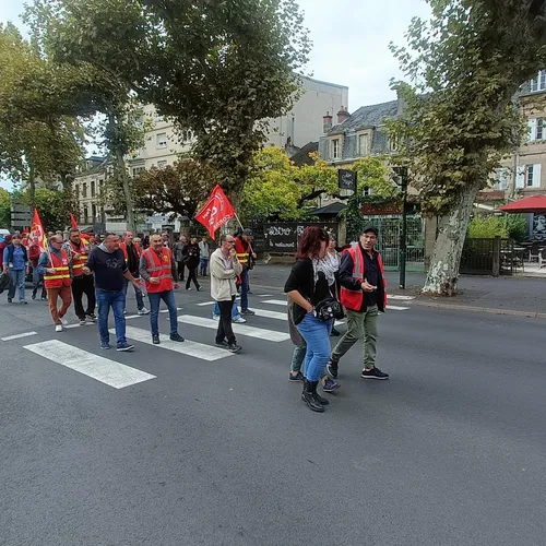 Mobilisation à Brive (Corrèze)