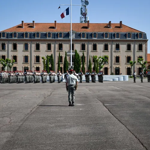 La place d'arme du 17e