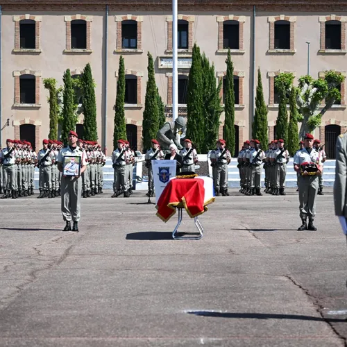 L'hommage solennel rendu à l'adjudant Florian Montorio
