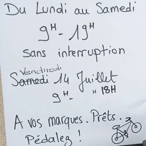 affichette commerçant TDF