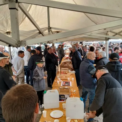 Mobilisation des agriculteurs à Rodez (Aveyron) le 31-01-24.