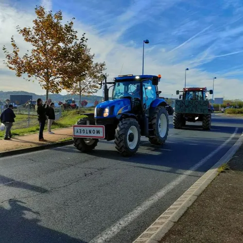 Manifestation des agriculteurs à Albi (Tarn) le 14 novembre 2023.