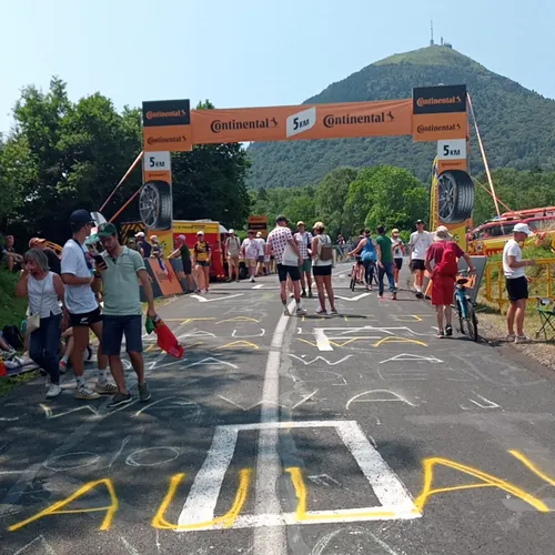 ligne 5km ascension Puy-de-Dôme