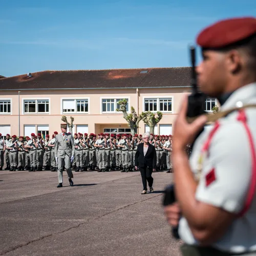 Les officiers du 17eRGP