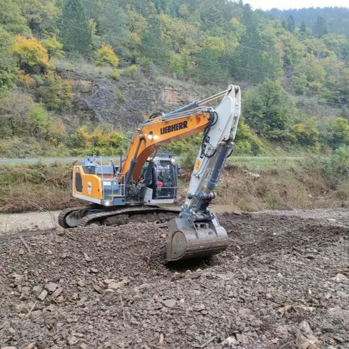 Les travaux sur la ligne SNCF entre Millau et Bédarieux.