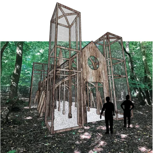 Cathédrale de vert - Olivier Thomas