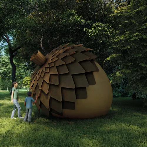 Le monde dans un gland