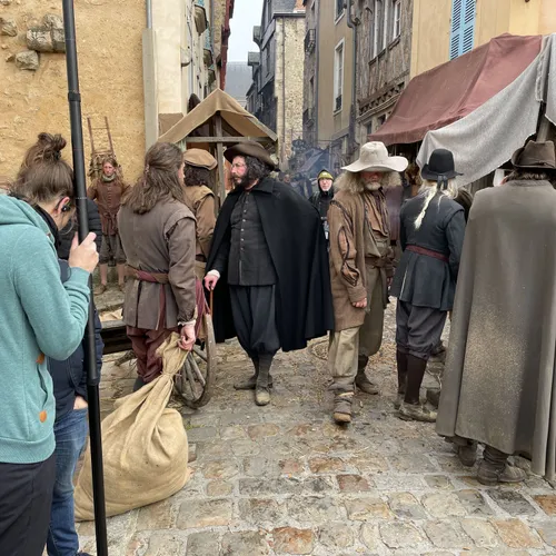 Tournage "Les Chèvres" au Mans