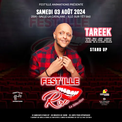 Fest'ille Rire 2024 : Première soirée d'humour avec Tareek, ce...