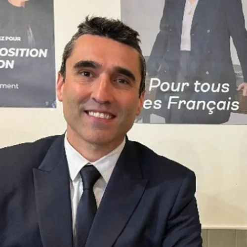 Michaël Taverne, candidat du Rassemblement National pour la 12ème...